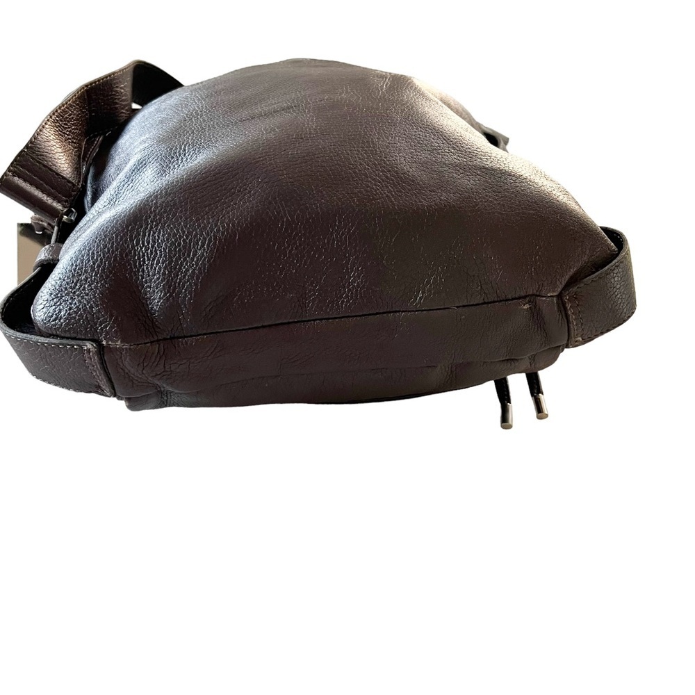 alexandra biagiotte for bottega giotti firenze brown messenger bag - Picture 4 of 14